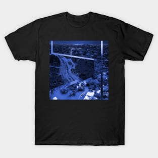 waterbreak collage of the wetland city ecopop architectural artsy T-Shirt